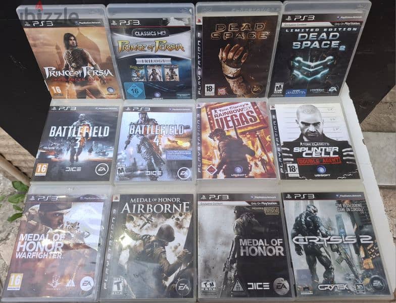 Ps4, Ps3 and Ps2 games. Xbox one/360, ps2,ps3,ps4 consoles 9