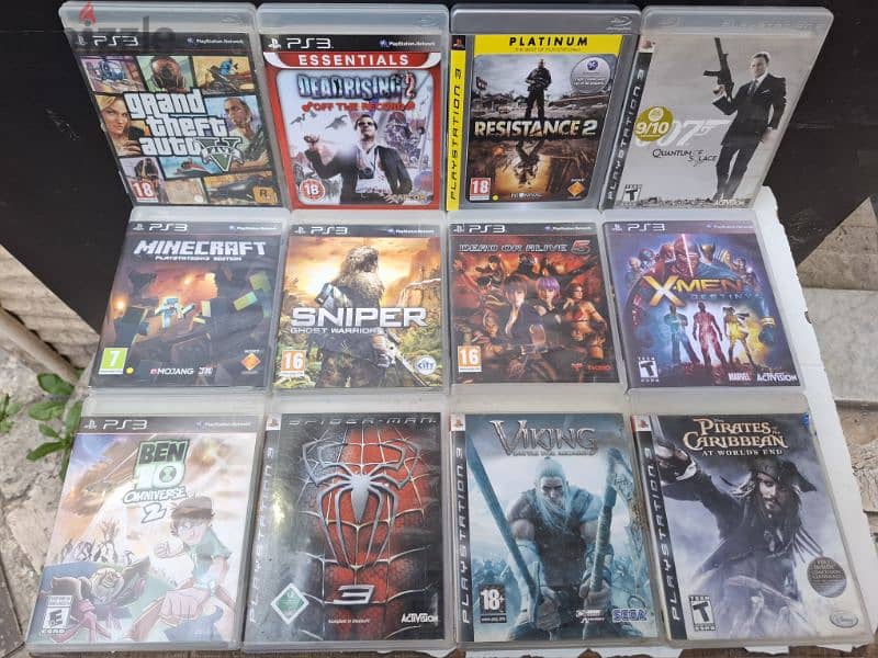 Ps4, Ps3 and Ps2 games. Xbox one/360, ps2,ps3,ps4 consoles 11