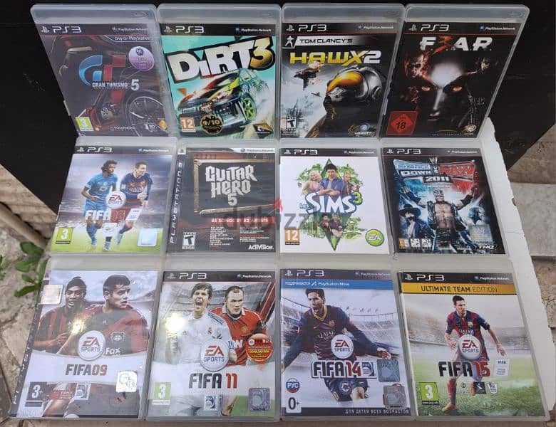 Ps4, Ps3 and Ps2 games. Xbox one/360, ps2,ps3,ps4 consoles 12