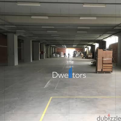 Warehouse for rent in DBAYEH - 5000 MT2 - 4.2 MT Height