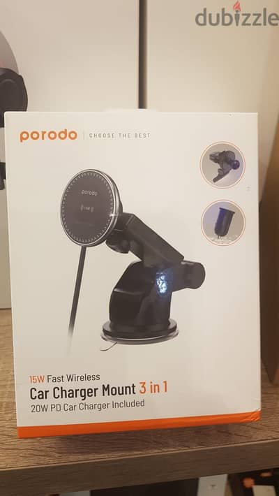 Porodo car charger mount PD-MCCCM