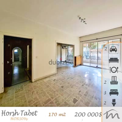 Horsh Tabet | Calm Surroundings | 170m² 3 Bedrooms Apart | 2 Parking