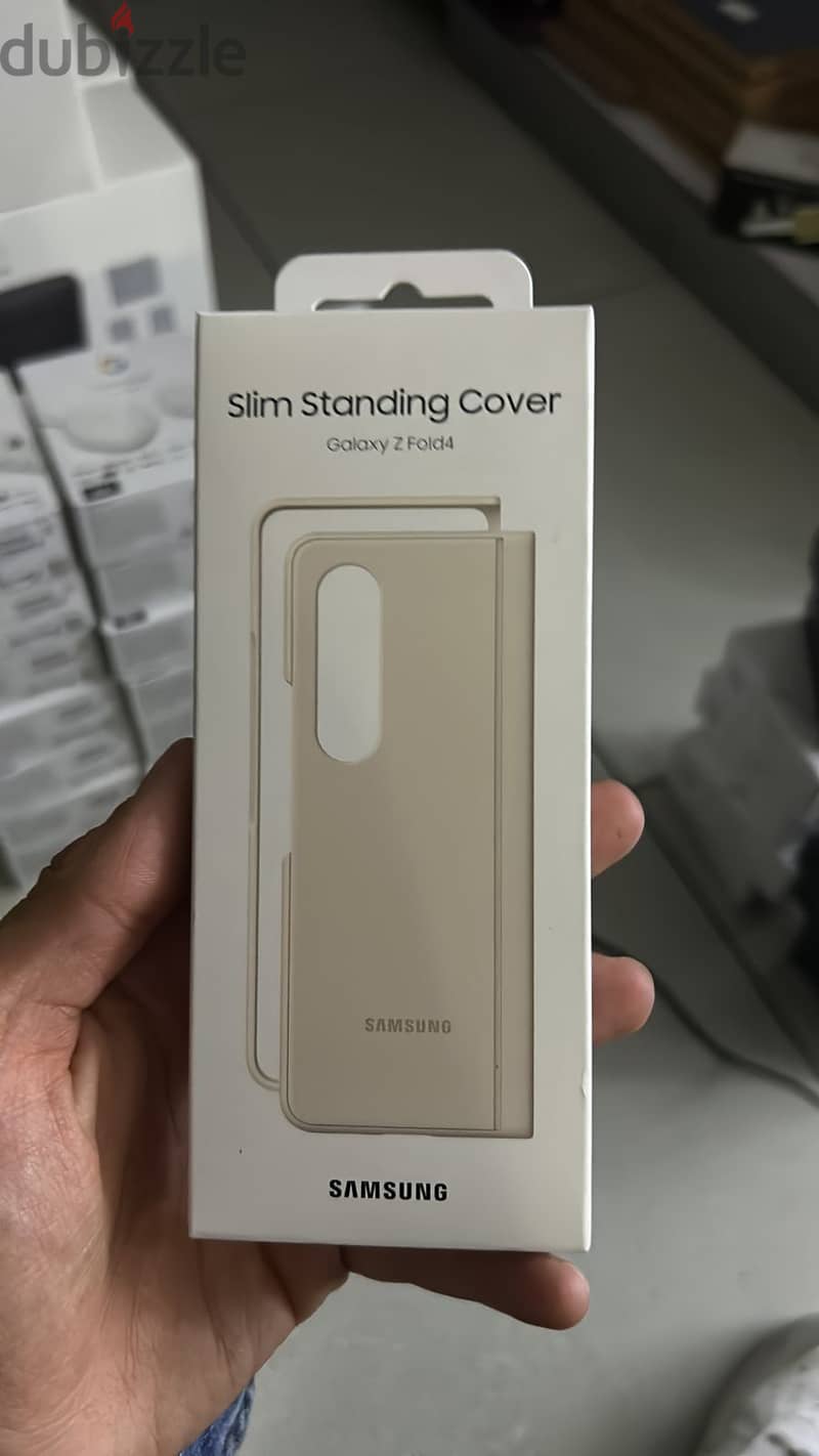 Samsung slim standing cover z fold 4 starlight Exclusive & new offer 0