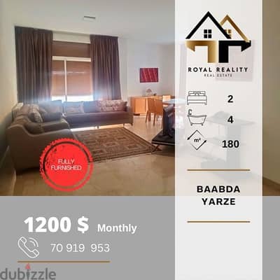 apartments for rent in yarzeh baabda - شقق للإجار في اليرزة بعبدا