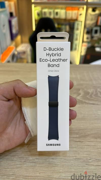 Samsung D-buckle hybrid Eco-leather band indigo Exclusive & new offer