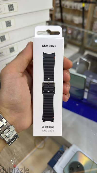 Samsung sport band one click dark gray