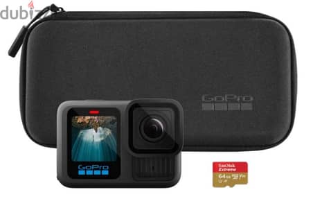 Gopro Hero 13 Black + 64GB + Bag + one year warranty