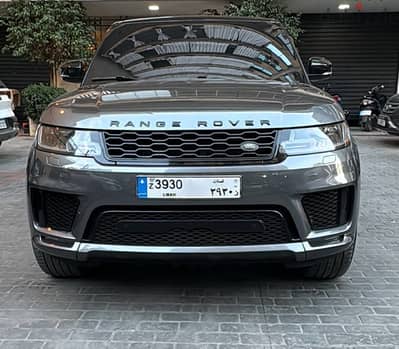 Range Rover Sport 2018 clean car fax v8