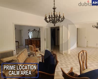 prime location- Calm area- Badaro, Beirut/بدارو, بيروت REF#AH119020