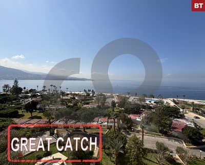 Panoramic SEA view,beach Access in tabarja/طبرجا REF#BT119021