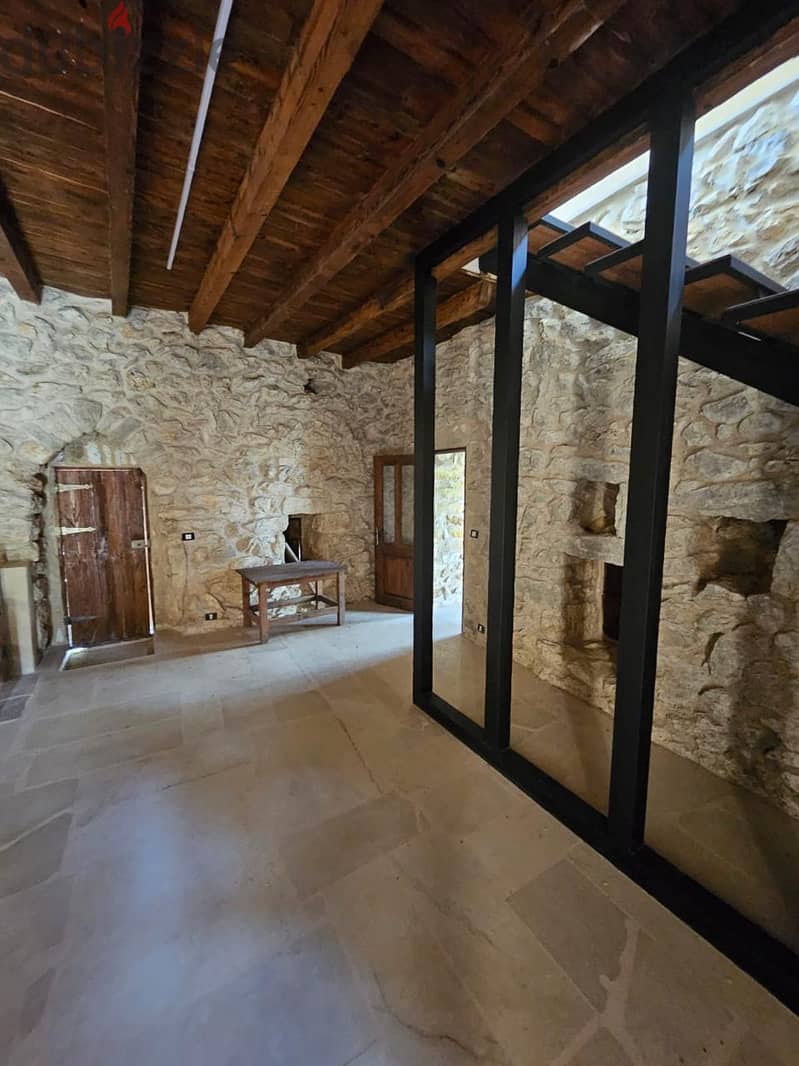 Land with a Stone House for sale in Batroun - أرض مع منزل حجري للبيع ف 2