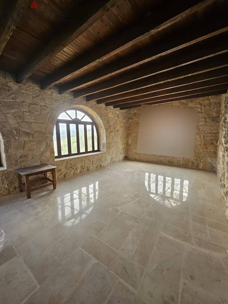 Land with a Stone House for sale in Batroun - أرض مع منزل حجري للبيع ف 9