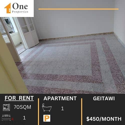 APARTMENT FOR RENT IN GEITAWI 0