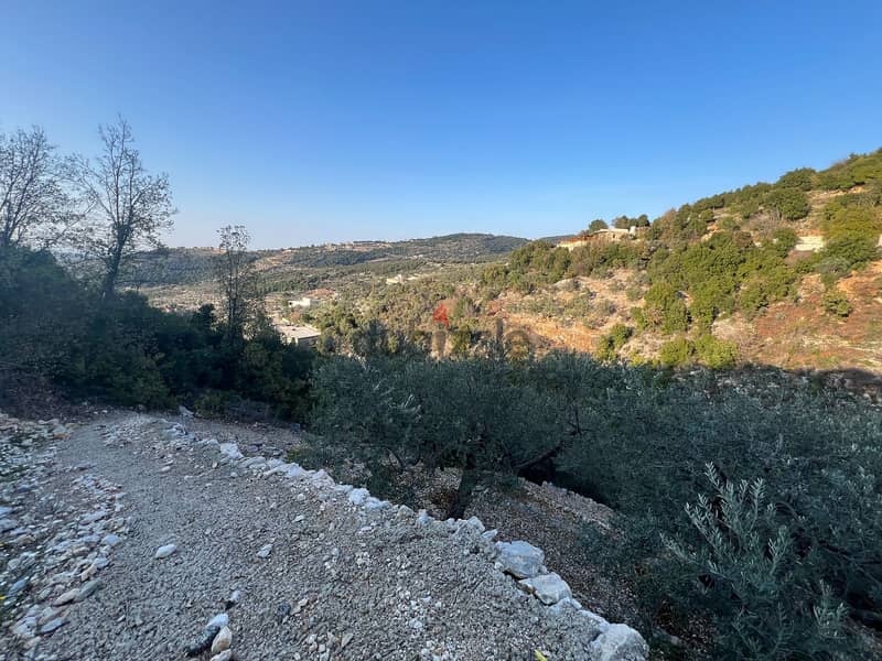 Land for sale in Chabtin - أرض للبيع في شبطين 1