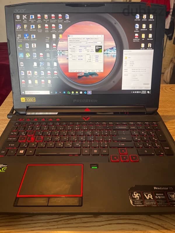 gaming laptop acer predator 15 7