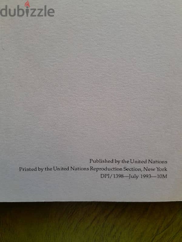 1993 United Nations publication Charter Declaration NY. 2