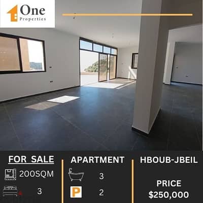 APARTMENT FOR SALE IN HBOUB -JBEIL