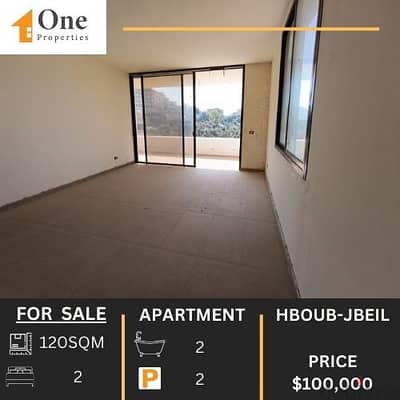 APARTMENT AND ROOF FOR SALE IN HBOUB-JBEIL