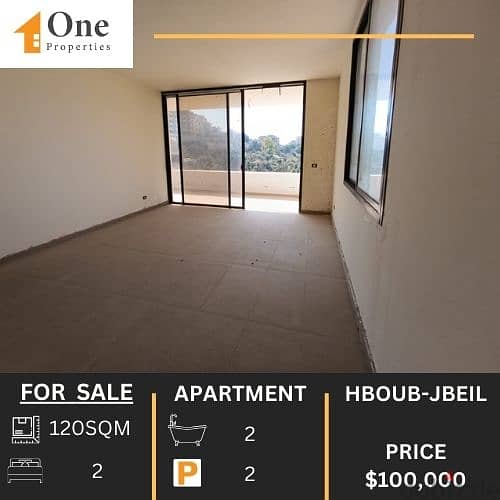 APARTMENT AND ROOF FOR SALE IN HBOUB-JBEIL 0