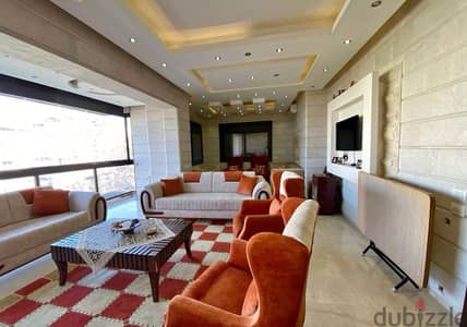 Furnished Apartment+Panoramic View 4 Sale in Mar Takla-Hazmieh-مارتقلا