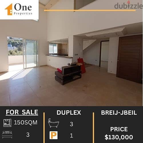 DUPLEX FOR SALE IN BREIJ-JBEIL 0