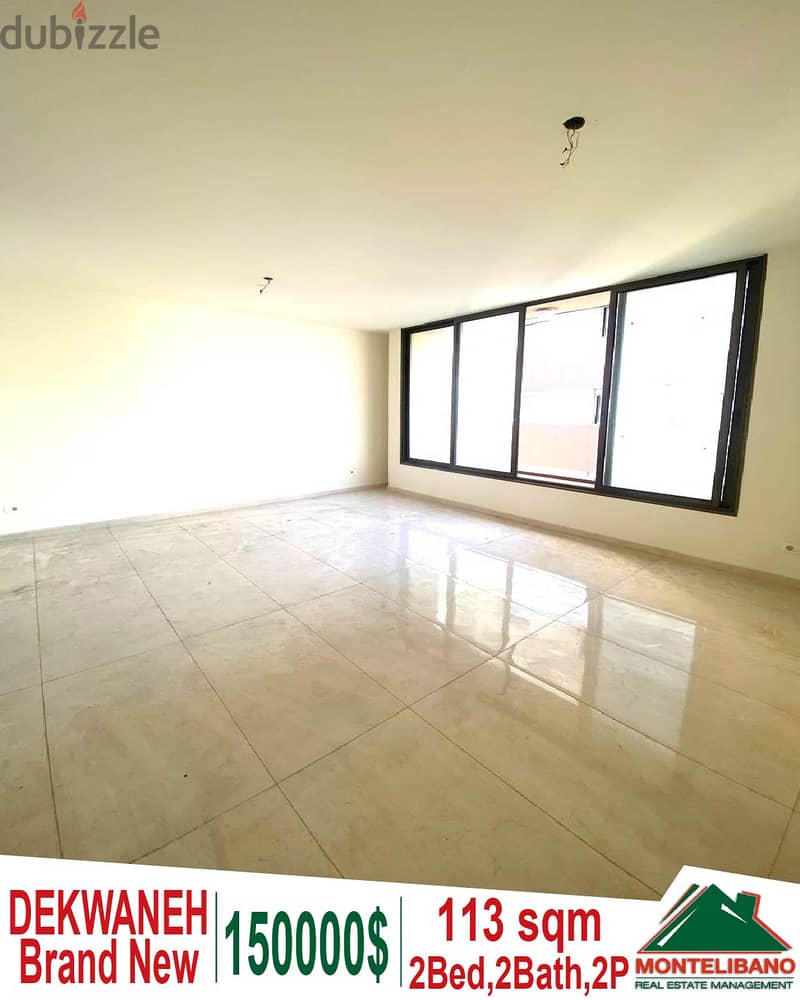 Brand New 113 sqm apartment for sale in Dekwaneh !!! 0