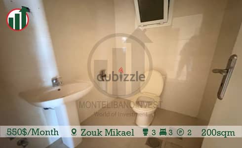 Apartment For Rent In Zouk Mikael!!