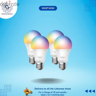 Tapo L530 Smart Wi-Fi Light Bulb, Multicolor