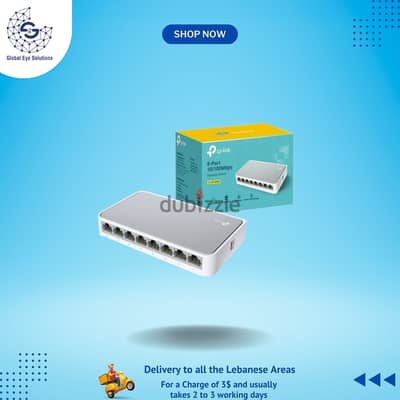 TL-SF1008D 8-Port 10/100Mbps Desktop Switch