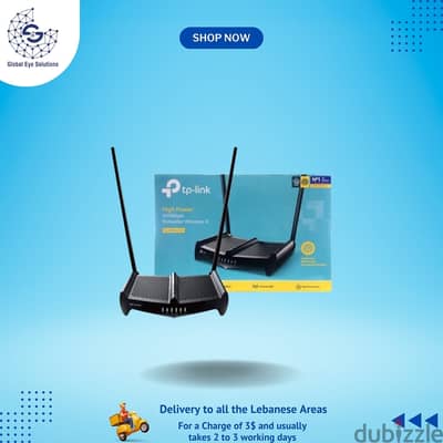 TL-WR841HP 300Mbps High Power Wireless N Router