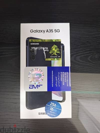 Samsung A35 256 Gb 8 Ram  used 2 months