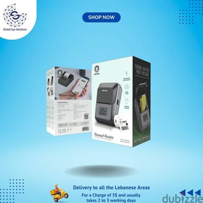 Green Lion Thermal Printer with 203 DPI Printing Resolution