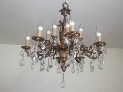 Chandelier cuivre / copper / نحاس