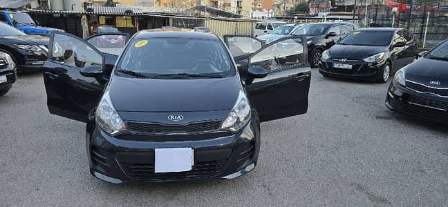 Kia Rio 2016 company source f. o ABS AIRBAG blue black color like new