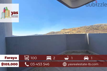 Faraya 100m2 | Chalet | New | Panoramic View | Catch | DA