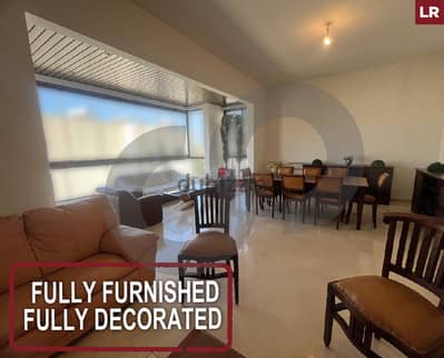 fully furnished & decorated -Belle Vue Awkar/عوكر REF#LR119071