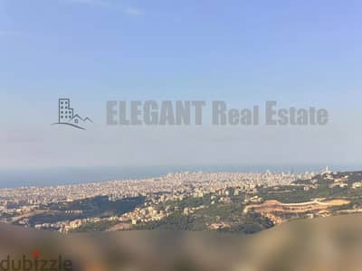 Land for Sale | Panoramic View | Bdadoun