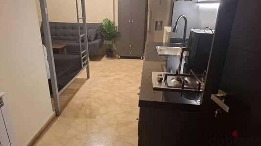 fully furnished for rent at the end of mkaless for 350$ for one person