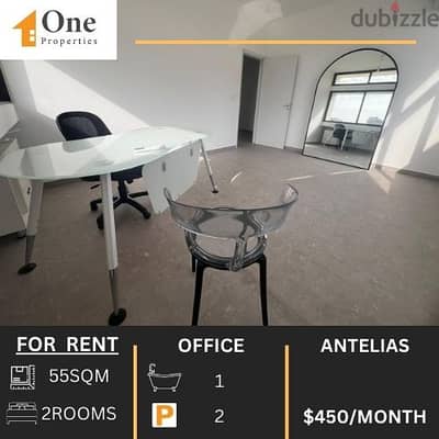 FURNISHED OFFICE FOR RENT IN ANTELIAS