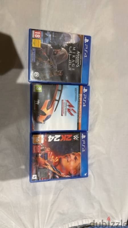 ps4-5 games for sale or trade each game has a price 1