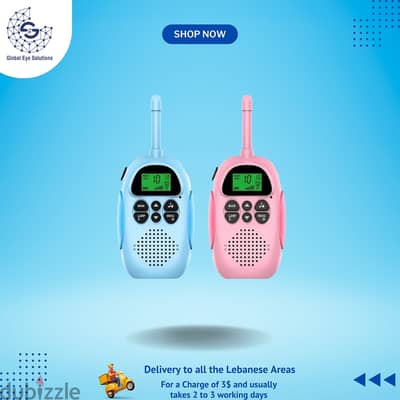 Intercom Kids Talkie Walkie Radio