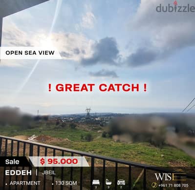 130 SQM Apartment for SALE in Eddeh - Jbeil!