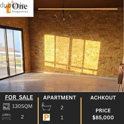 SEA VIEW APARTMENT FOR SALE IN ACHKOUT