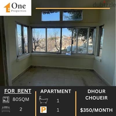 APARTMENT FOR RENT IN DHOUR CHOUEIR