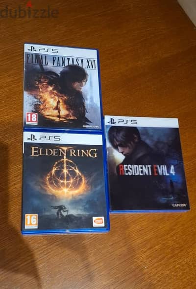 resident evil 4/final fantasy 16/elden ring