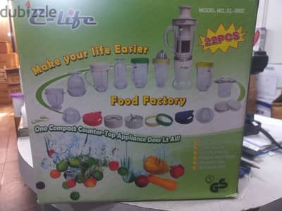 E-LIFE food factory 22pcs