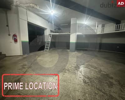 warehouse is located in a prime area of Dekwaneh/الدكوانة REF#AD119105