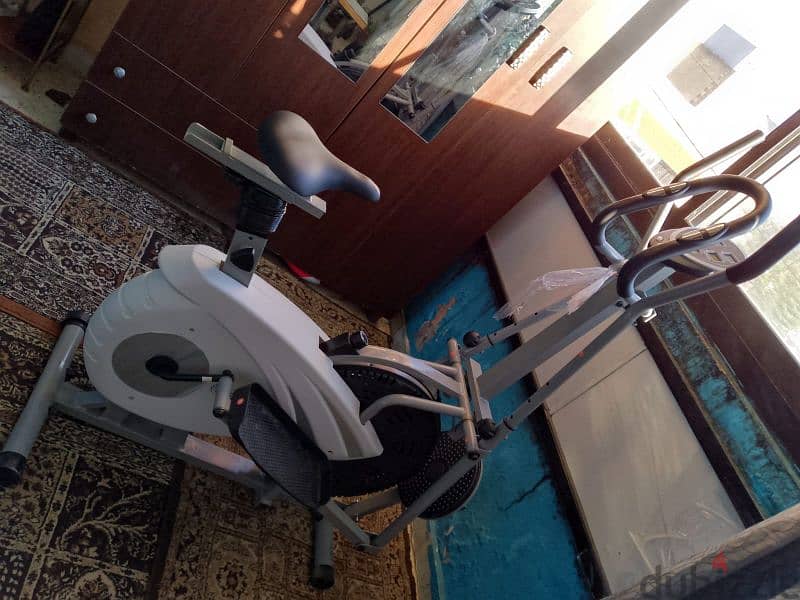 elliptical machine مع صحن مضعف للخواصر 0