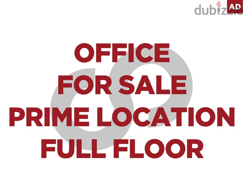 Prime Office for Sale in Dekwaneh/الدكوانة REF#AD119108 0