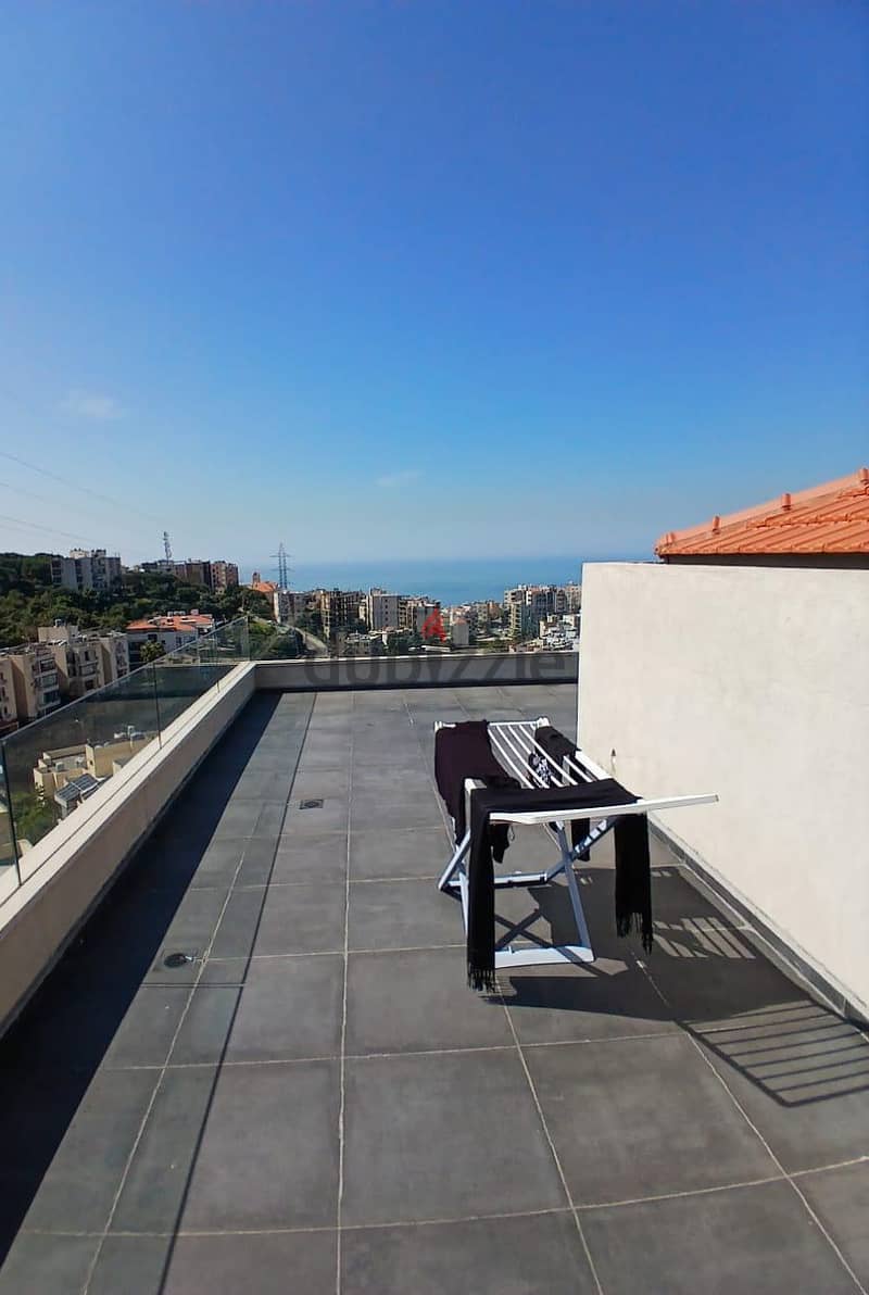 320 SQM Rooftop Apartment in Bsalim with Sea View + 80 SQM Terrace 0